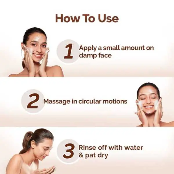 mamaearth Rice Face Wash With Rice Water & Niacinamide for Glass Skin - 100 ml - Image 5