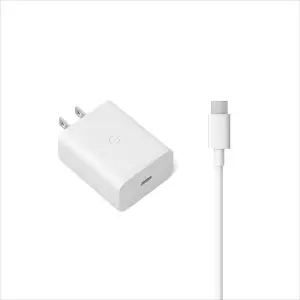 Google 30W USB-C Fast Charging Power Adapter And Cable Compatible For Google Pixel
