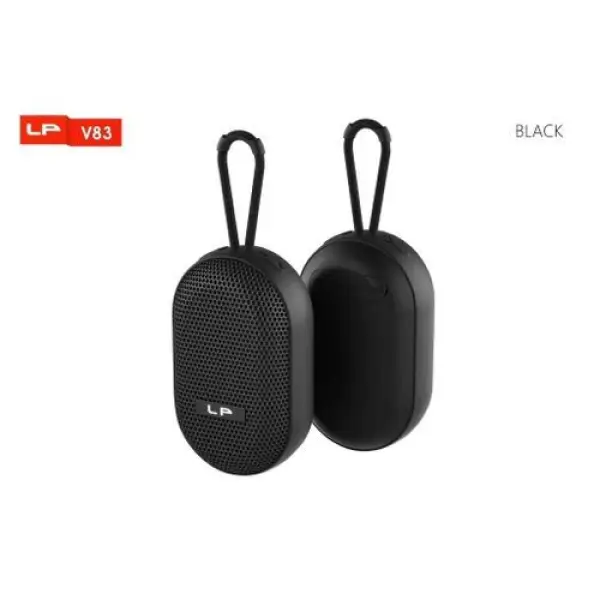Mini LP V-83 IPX4 Waterproof Wireless Bluetooth Speaker with FM Radio, TF , USB , Stereo Sound - Image 2