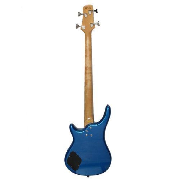 Electric Bass Guitar Smiger L-B3-4 Blue 44 - Image 2