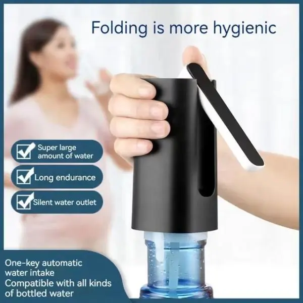 Smart Rechargeable Electric Automatic Water Dispenser Pump - Image 2