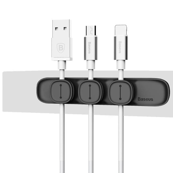 Baseus Peas Cable Clip Black - Image 3