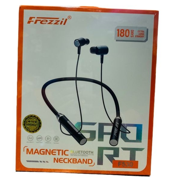 Frezzil Portable Wireless Bluetooth Neckband Enhanced Active Noise Cancelling - Image 3