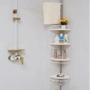 4 Tier Mulitpurpose Corner Space Saver Storage Shelf