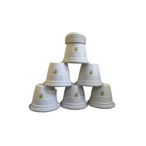 6Pcs 12 Inch Gamala With Plate For Indoor Outdoor Garden