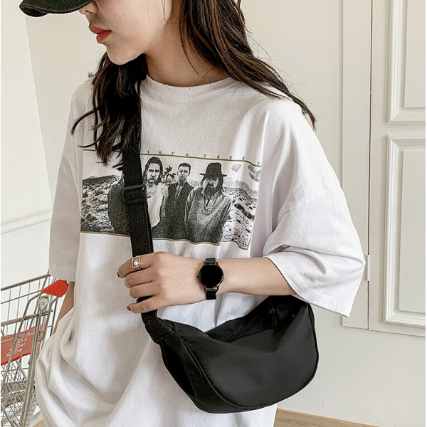 KOJA New Trendy Korean Fashion Dumpling bag for women Large Capacity Shoulder Chest Bag - Image 4