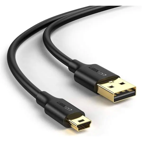 UGREEN Mini USB Cable, A-Male to Mini-B Cord USB 2.0 Charger Cable - Image 2