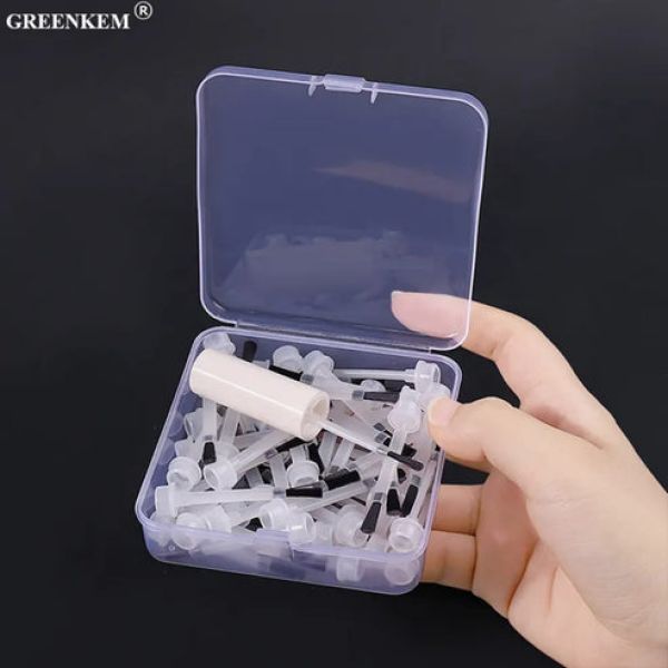 Disposable Nail Gel Polish Brush Gel Polish Brush Nail Polish Brush Extra Brush Manicure Pedicure DIY Multipurpose Beauty Tool 50Pcs/Box - Image 4