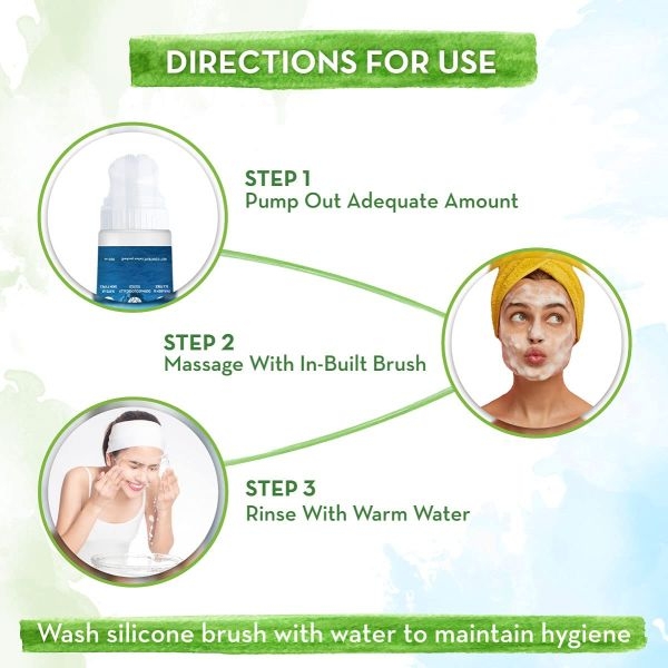 mamaearth Aqua Glow Face Wash With Himalayan Thermal Water & Hyaluronic Acid for Intense Hydration - 100ml - Image 5