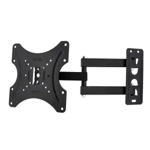 Premium Heavy Duty And Adjustable Wall Mount Stand for 14 to 42-inch LCD LED TV (Black, Wall Mount)