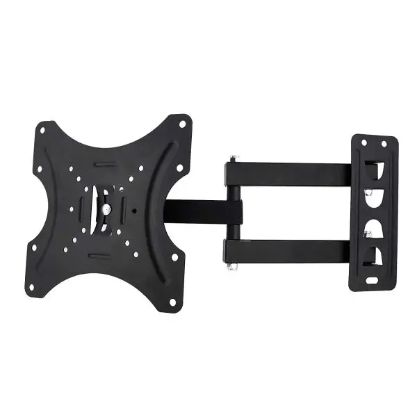 Premium Heavy Duty And Adjustable Wall Mount Stand for 14 to 42-inch LCD LED TV (Black, Wall Mount)
