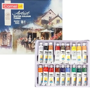 Camel Artist 18 Shades Watercolor Set (9ml)