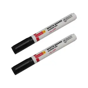 Camlin White Board Marker Refillable (Black) Set Of 2