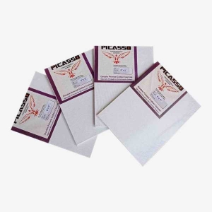 Canvas Board 6X8 Inch (Pack Of 4)-Professional Quality By Mitrata