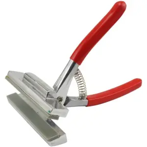 Canvas Pliers /Professional Extra Wide Canvas Pliers 4-3/4 inch with Padded Spring Return Handle