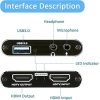 4K Video Capture Card USB 3.0 1080P 60fps HDMI Audio Video Capture Device Portable Video Converter