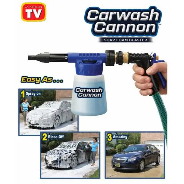 Car Wash Rocket Foam Blaster Hose Nozzle Spray Gun - Image 2