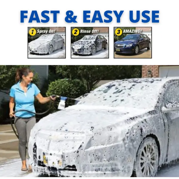 Car Wash Rocket Foam Blaster Hose Nozzle Spray Gun - Image 5
