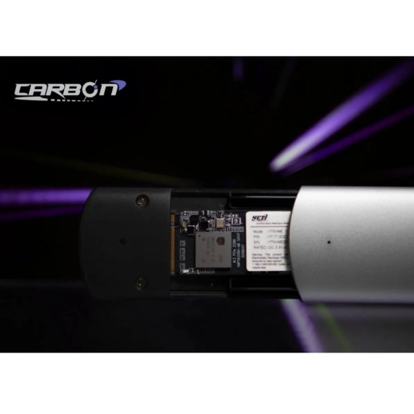 Carbon M.2 & Nvme Enclosure Cover - Image 2