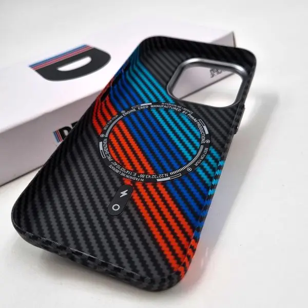 Carbon Super Slim Case/Pattern Back Cover Case Compatible with iPhone 11-16 Pro Max - Image 3