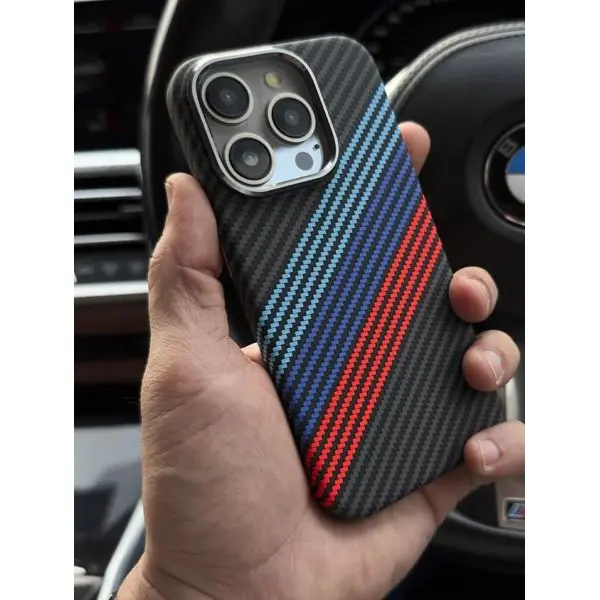 Carbon Super Slim Case/Pattern Back Cover Case Compatible with iPhone 11-16 Pro Max - Image 5