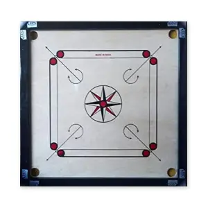 Carrom Board 26 inch Indian Product form Mitrata | Wooden Carrom Board | Indoor Gaming Accessories | Made In India