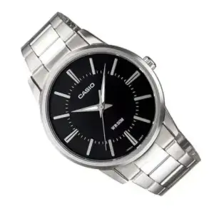Casio Enticer Analog Black Dial Watch For Men