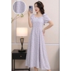 Casual SummernFloral Print Long Women Dress