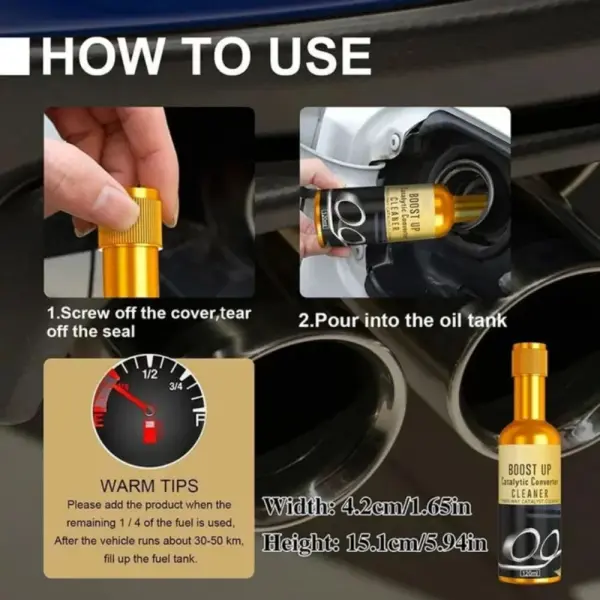 Catalytic Converter Cleaners for Vehicle (120ml) - Image 2