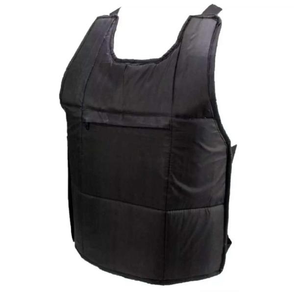 Black Solid Chest Guard/ Bike Chest Guard with Fur Inside (Color May Vary) - Image 4