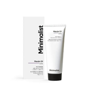 Minimalist Marula Oil 5% Face Moisturizer For Dry Skin 50gm