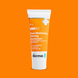 The Derma Co. Pore Minimizing Priming Sunscreen With Spf 50 & Pa+++ For Open Pores & Uva/Uvb Protection - 50G