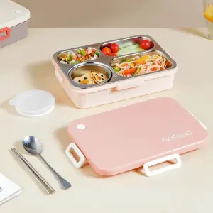 Lunch Box With 4 Compartments 900ml