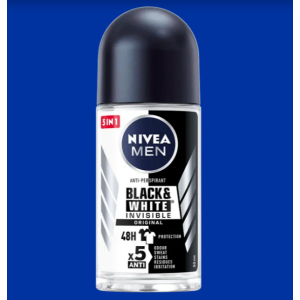 Nivea Deo Roll on Invisible for Black & White 50ml