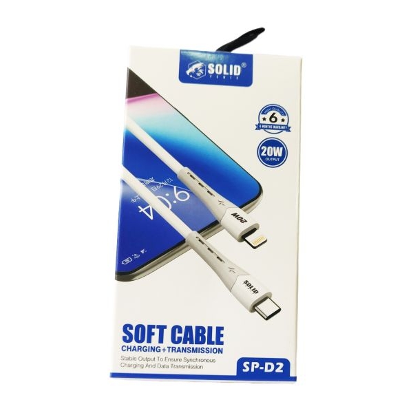 Solid Power Type C To Lightning For Charging And Data Transfer - Image 2