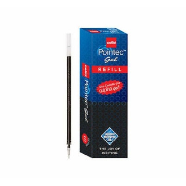 Cello Pointec Gel Pen Refill (Pack of 10) - Image 2
