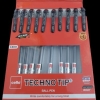 Cello Techno Tip Ball Pens - Black
