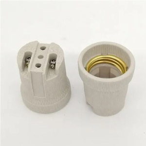 Ceramic E27 Holder For High Voltage High Watts