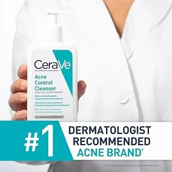 CeraVe Acne Control Cleanser 237 ML - Image 4