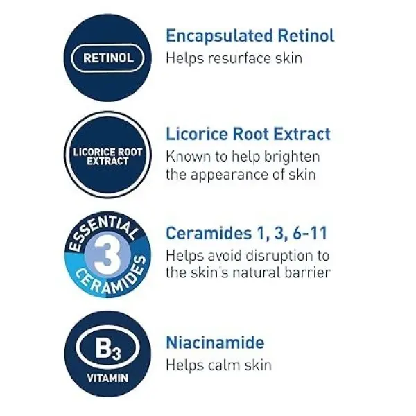CeraVe Acne Control Cleanser And Cera Ve Resurfacing Retinol Serum Set for Oily Combination Skin , 237 ML Cleanser And 30 ML Serum - Image 3