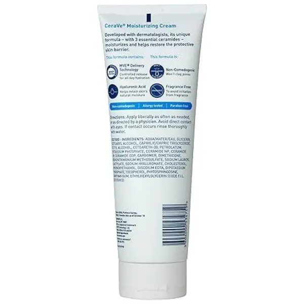 Cera Ve Hydrating Moisturizer For Normal To Dry Skin 236 ML