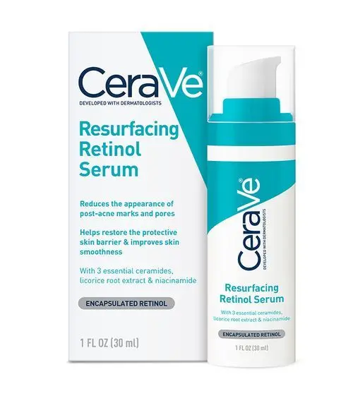 CeraVe Resurfacing Retinol Serum for Post-Acne Marks