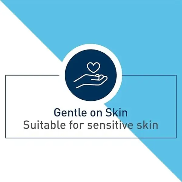 CeraVe SA Smoothing Cleanser For Face And Body , Cera Ve With Salicylic Acid , Removes Dead Skin Cells 236 ML - Image 5