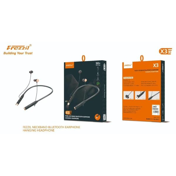 Frezzil Neckband Bluetooth Earphone Hanging Headphone - Image 5