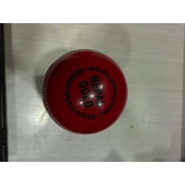 Nepal Gold Hard Cricket Ball Multicolor - Image 2