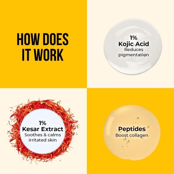 Dr. Sheth's Kesar & Kojic Acid Lip Balm|Reduces Lip Pigmentation|SPF 50+ PA+++|24H Moisturization|Non Sticky|Lightweight|For Dark,Dry,Flaky Lips|Natural Oils & Butters|All Genders|10g - Image 4