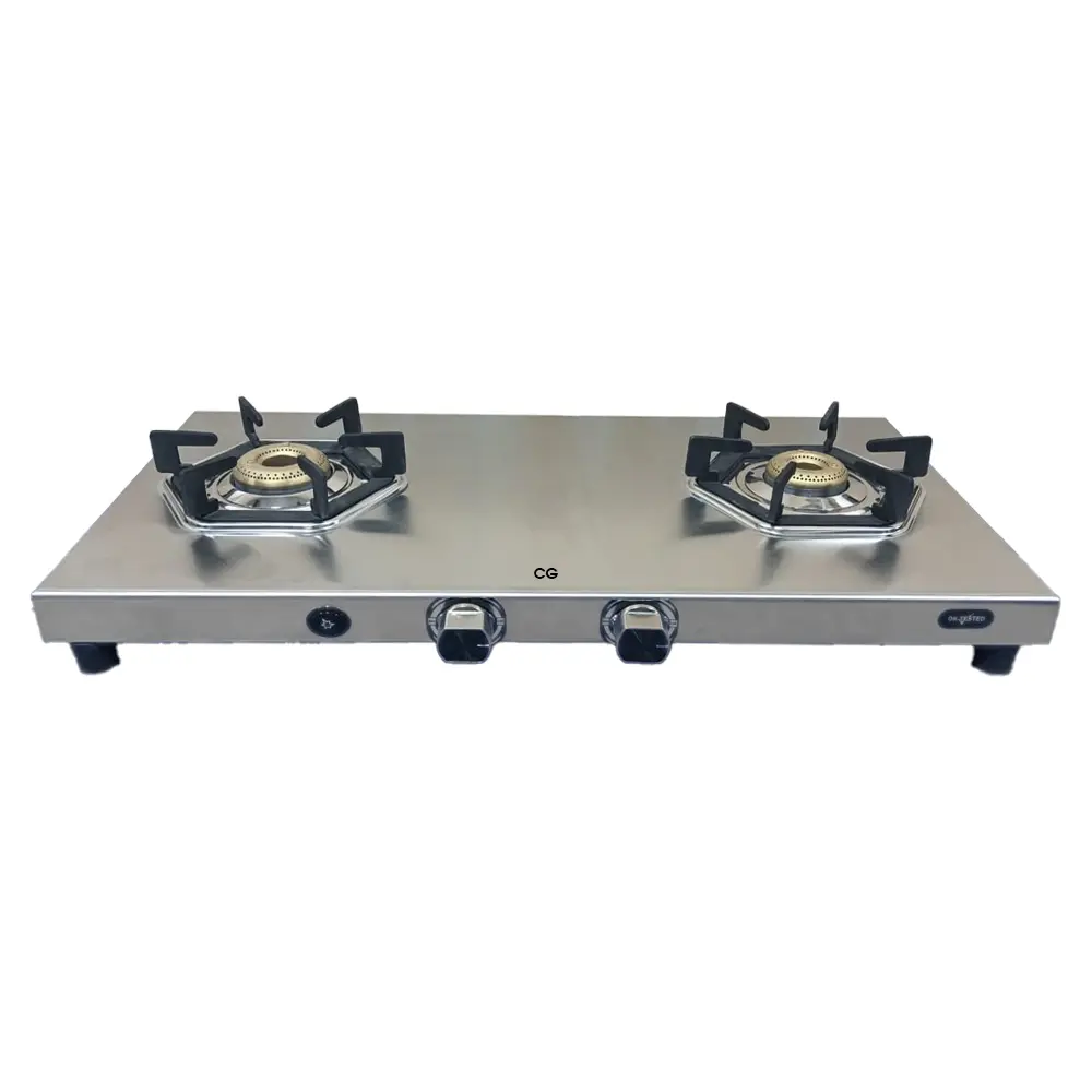 CG 2 Burner Stainless Steel Gas Stove