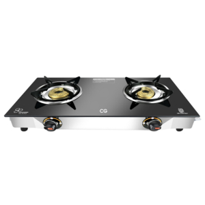 CG 2 Burner Tempered Glass Gas Stove