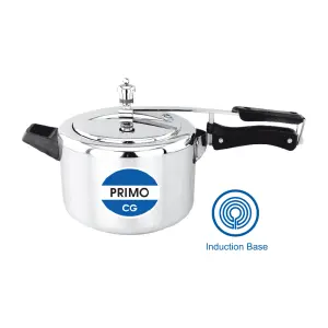 CG 2 Liter Alumunim Pressure Cooker with Induction Base