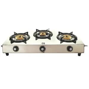CG 3 Burner Auto Ignition Gas Stove